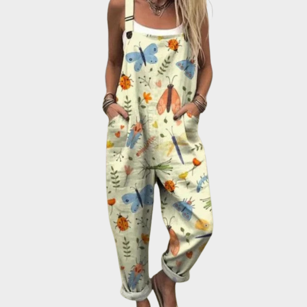 Comfortable Printed Jumpsuit