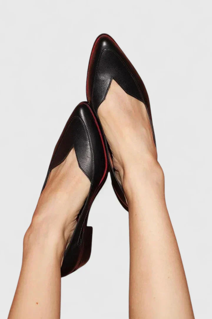 Elegant Pointed Real Leather Shoes
