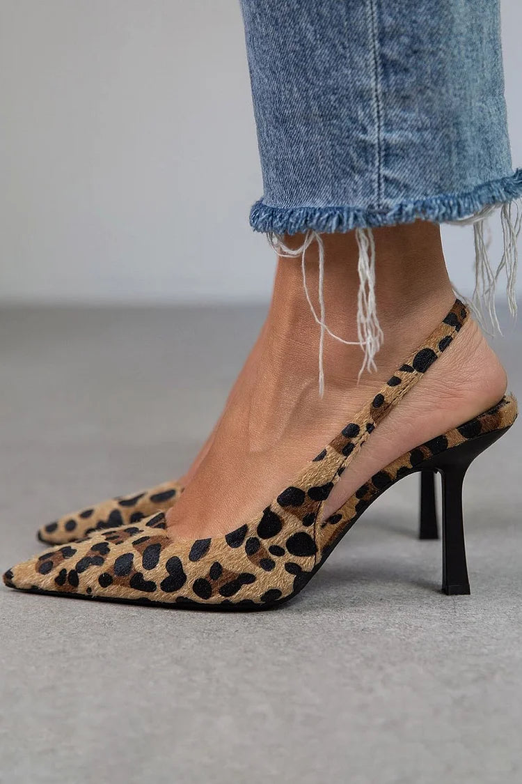LEONORA | Elegant moccasin with animal print for a bold style