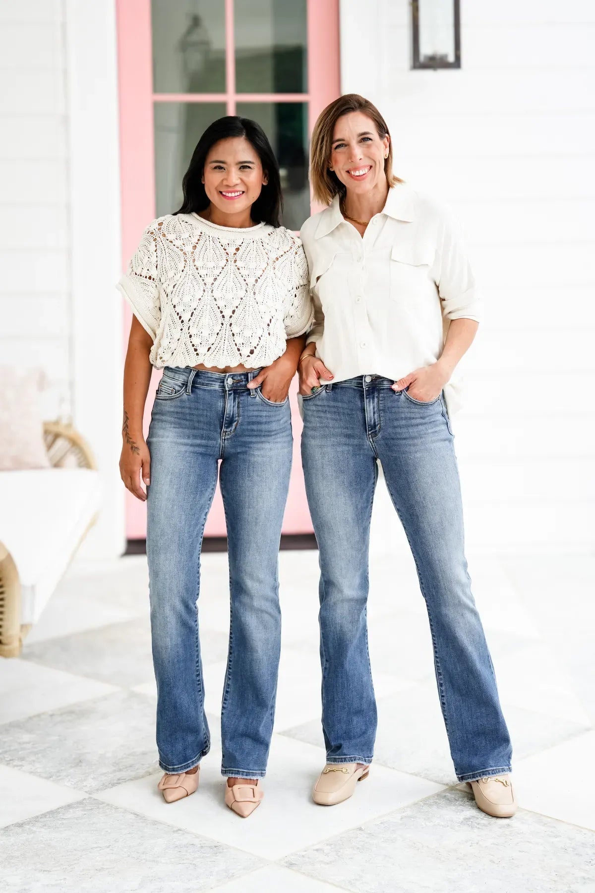 High-Waisted Sculpting Jeans FitCurve™