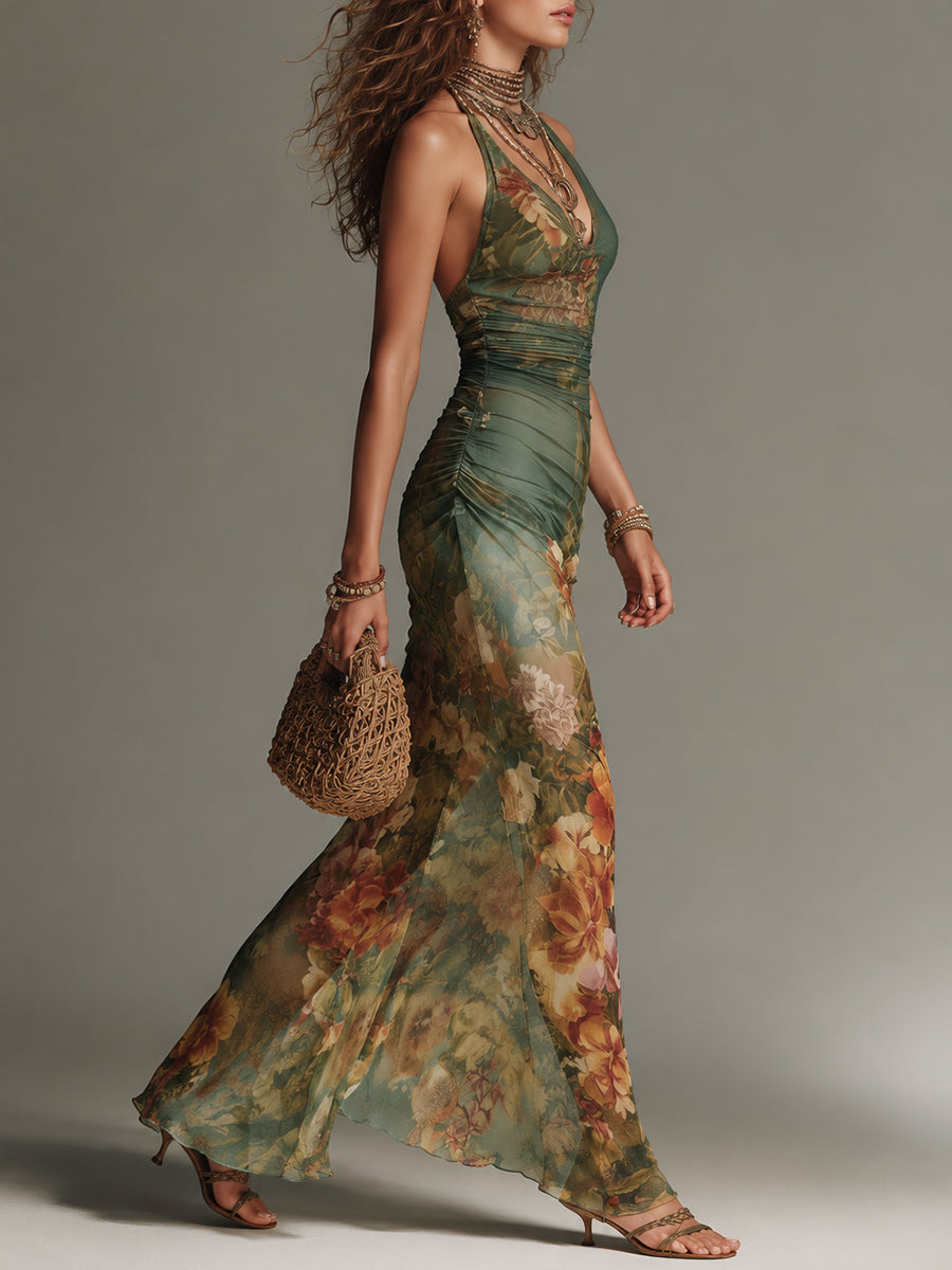 Shea | Floral Maxi Dress