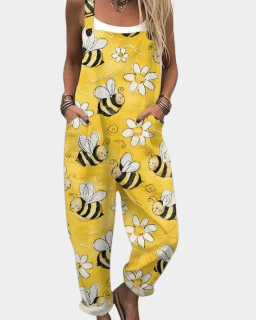 SIENNA | Floral Overalls for Effortless Comfort and Flattering Style