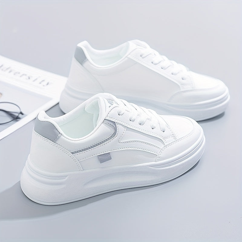 Chic White Sneakers Lightweight Comfort