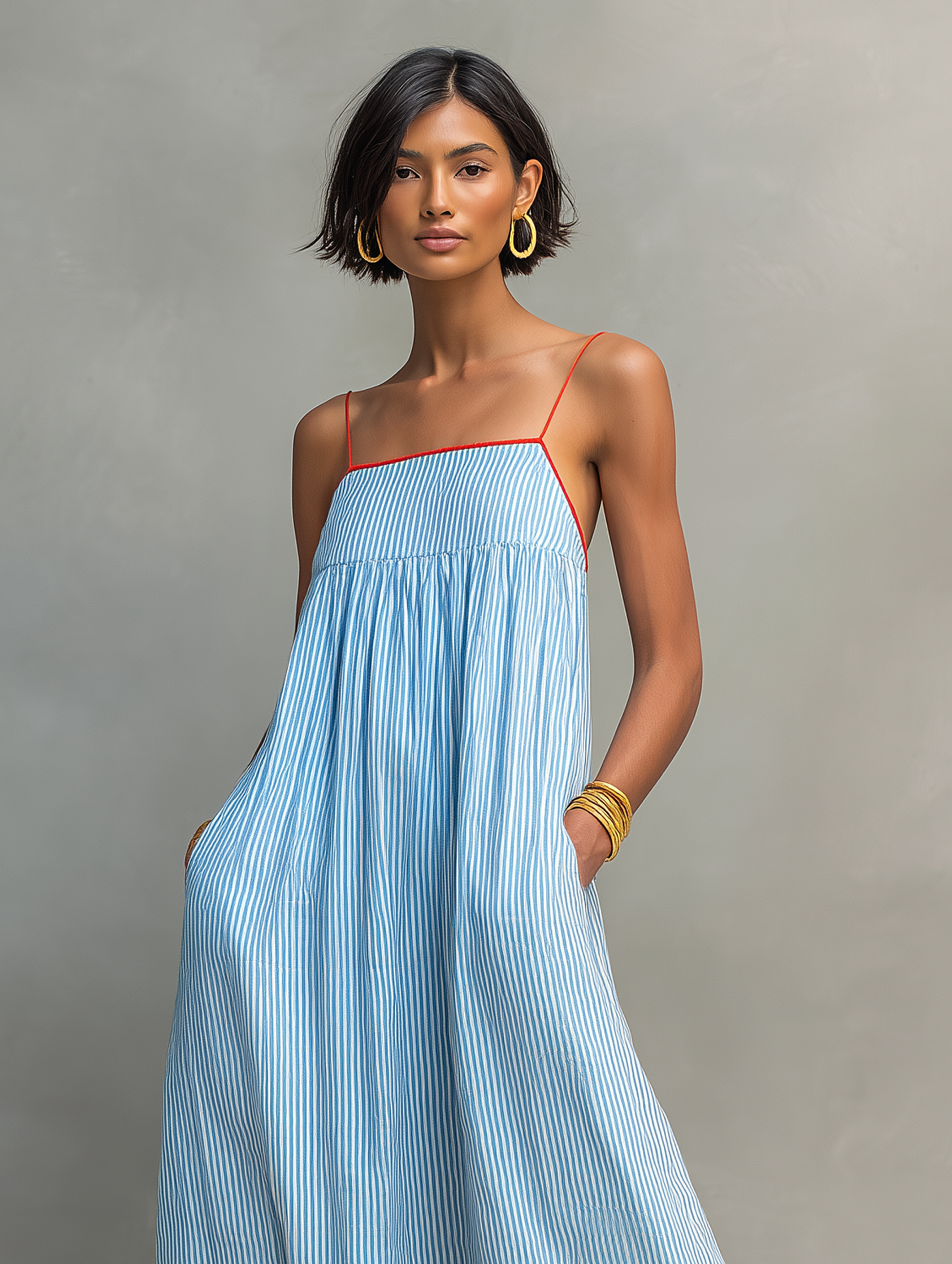 AZURE | Midi Dress