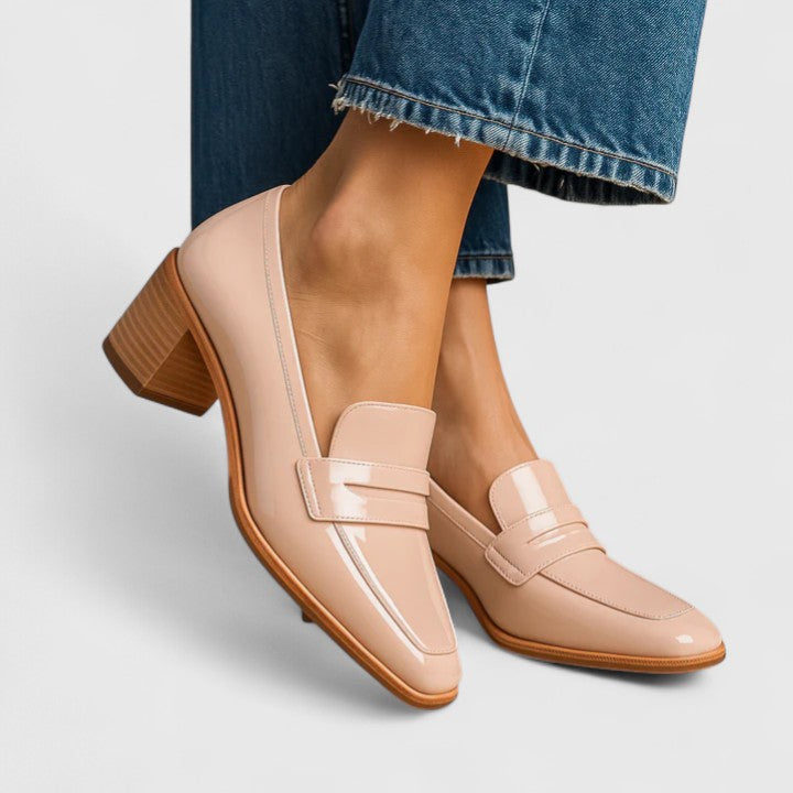 Rossella | Block Heel Loafer