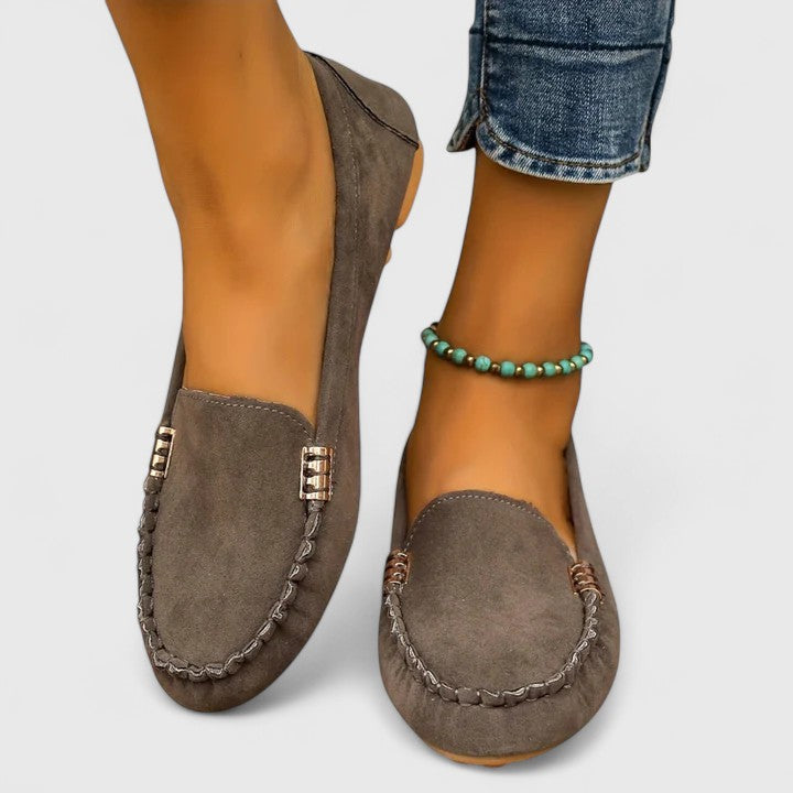 Sophisticated Slip-On Comfort Real Leather Loafers
