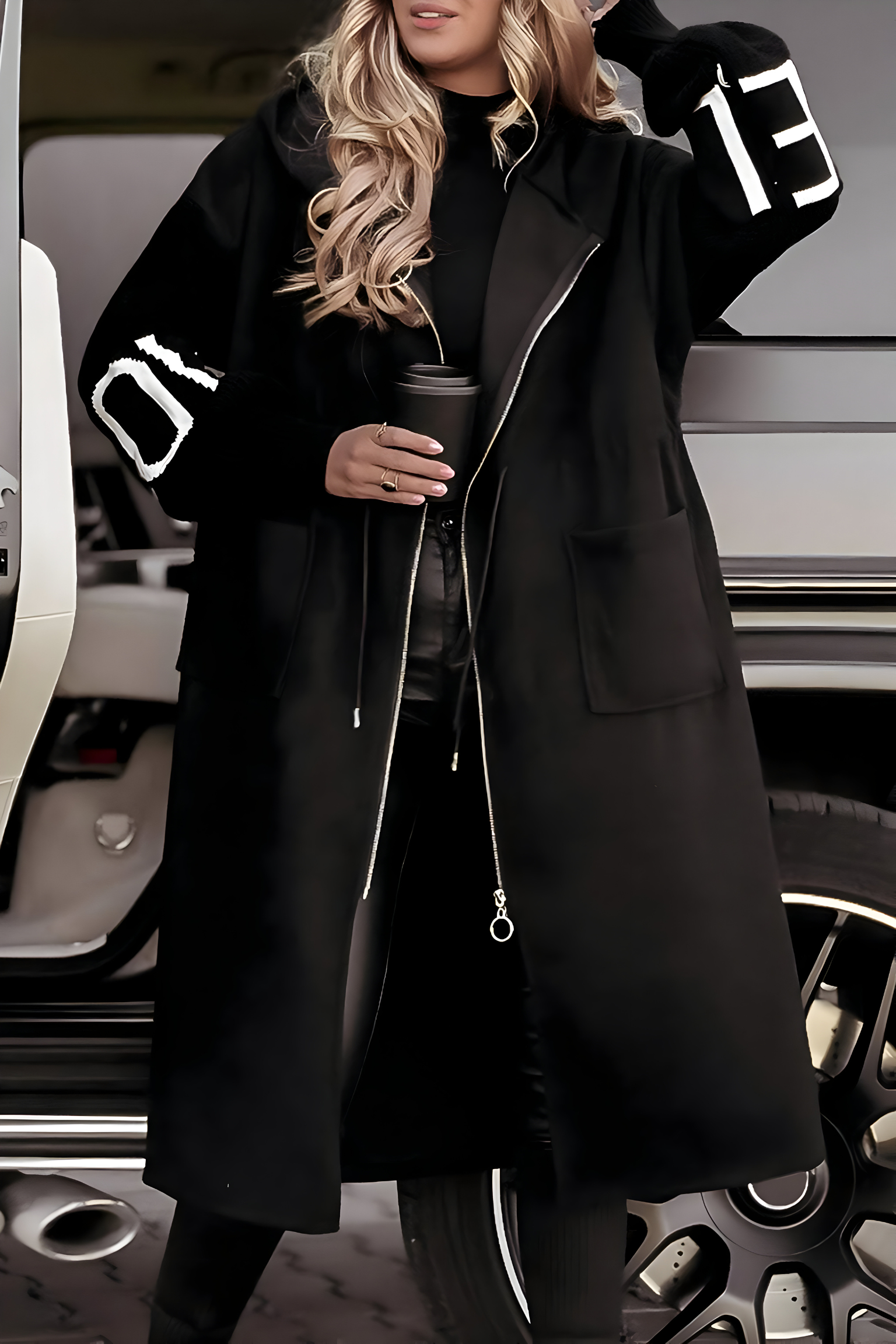 EVELINA | Elegant Coat with Hood that Offers Refinement and Daily Comfort