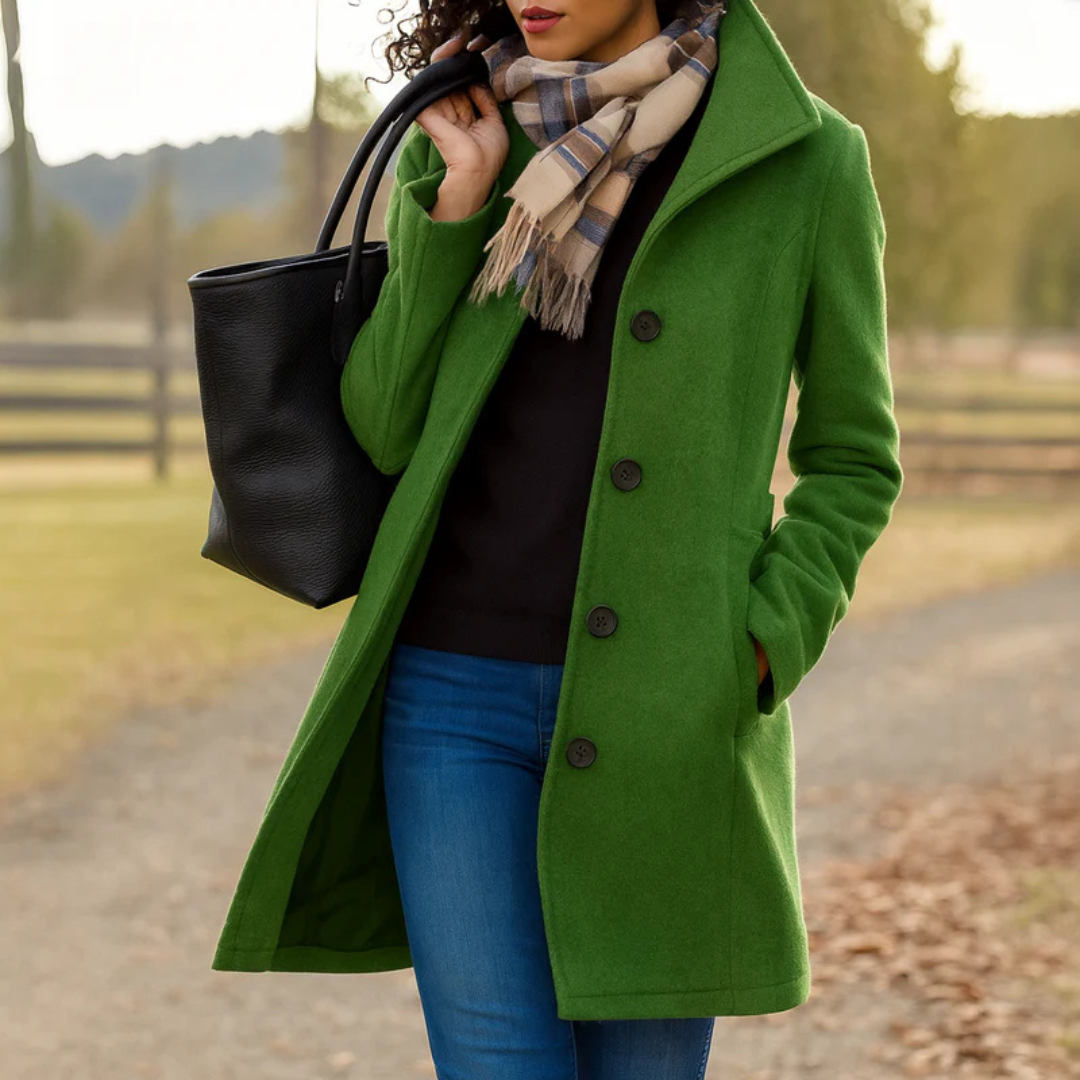 ADRIANA | Elegant Coat with Embracing Warmth and Timeless Style