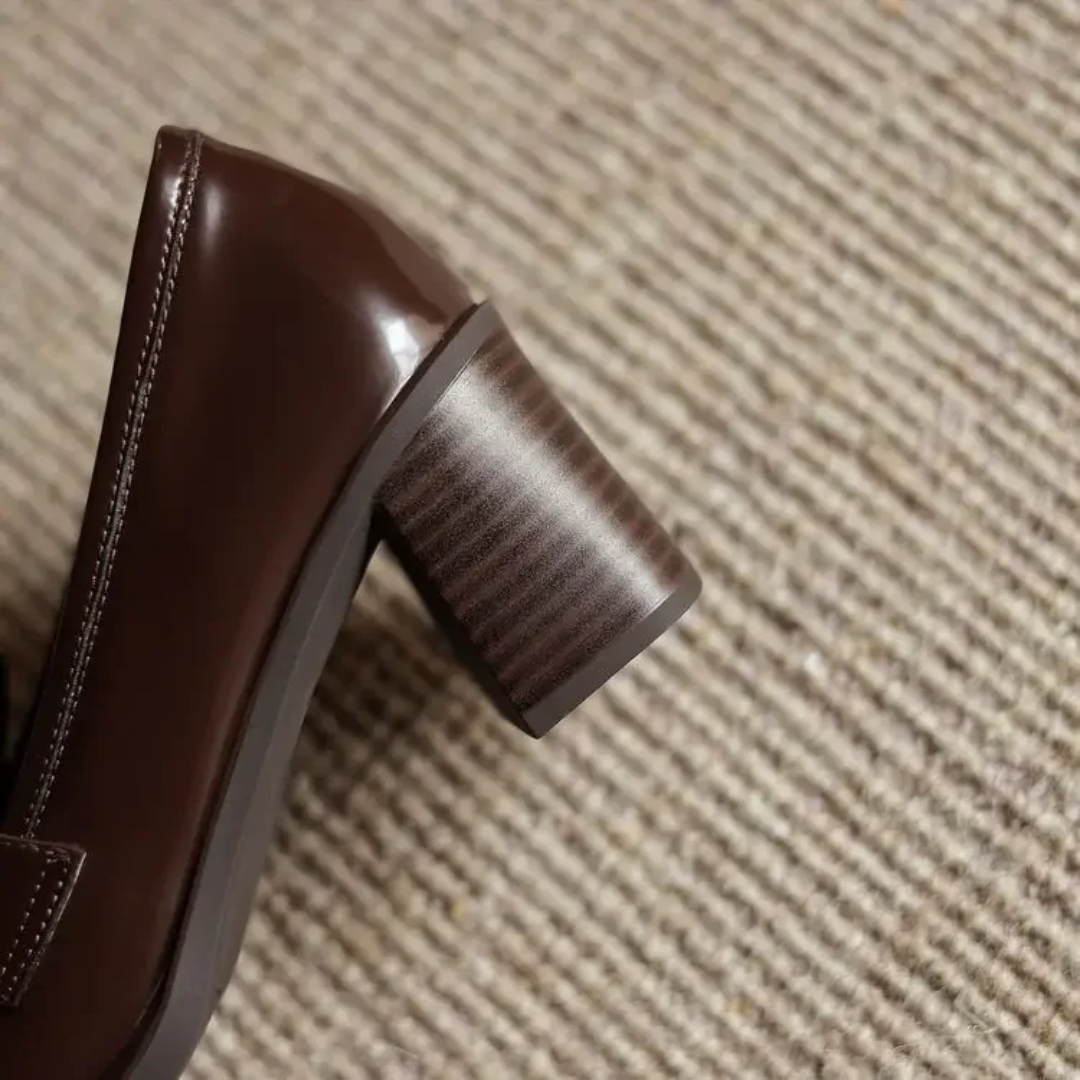 Loafer Real Leather Pumps