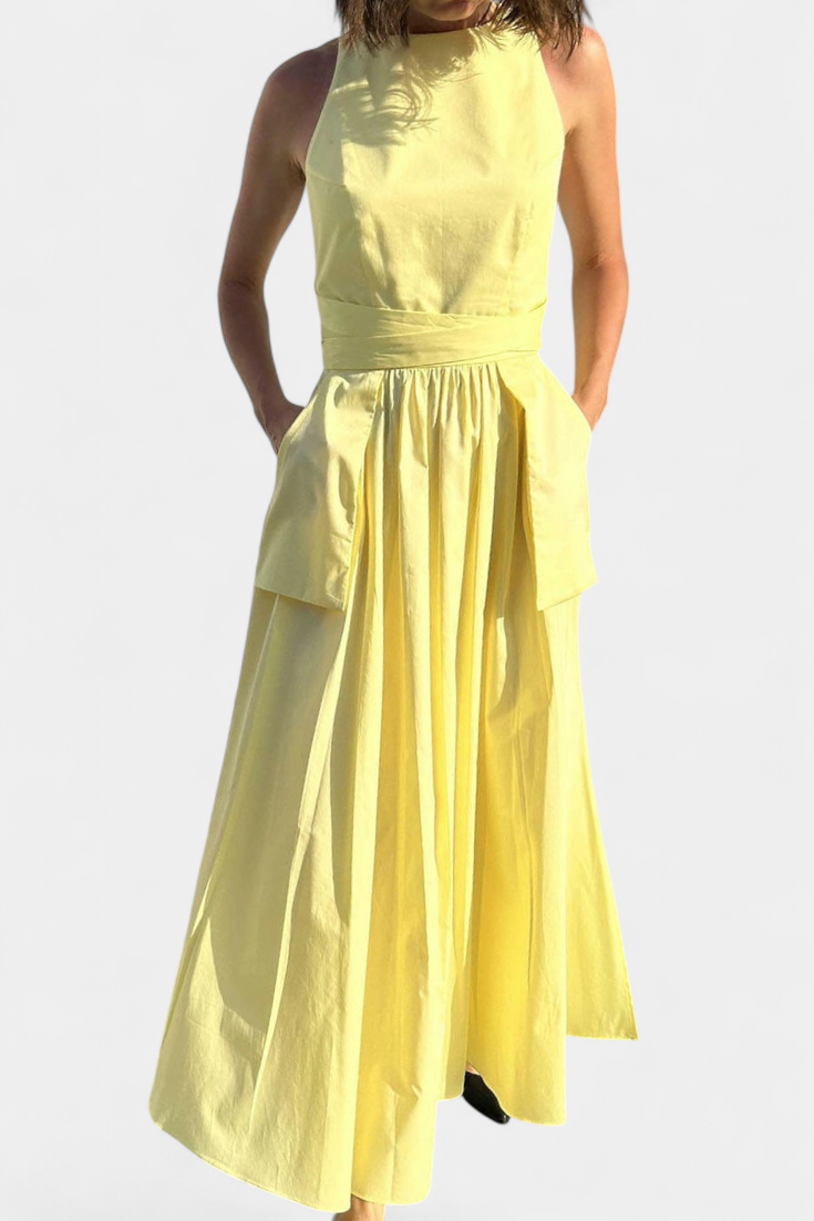 SERENA | Long Dress with Adjustable Straps for Romantic Style and Summer Comfort