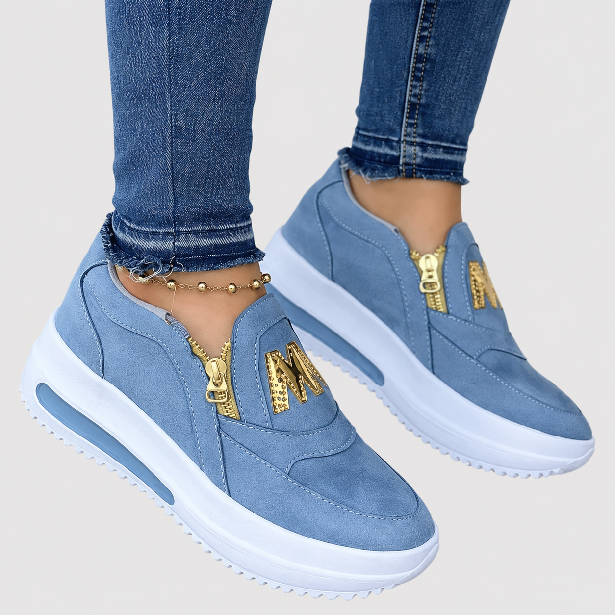 ZipStep™ Sneakers - Fashionable and Pain-Free Steps