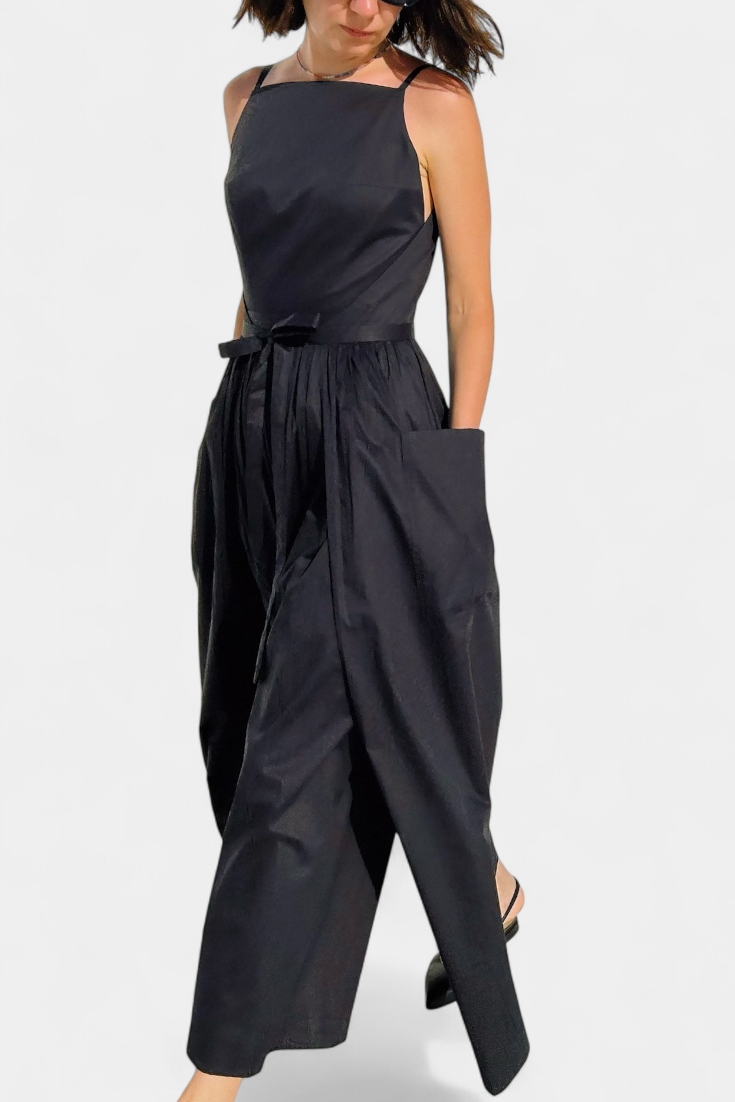 SERENA | Long Dress with Adjustable Straps for Romantic Style and Summer Comfort