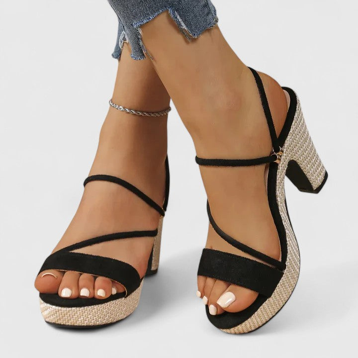 Luxe Sophisticated Real Leather Heels