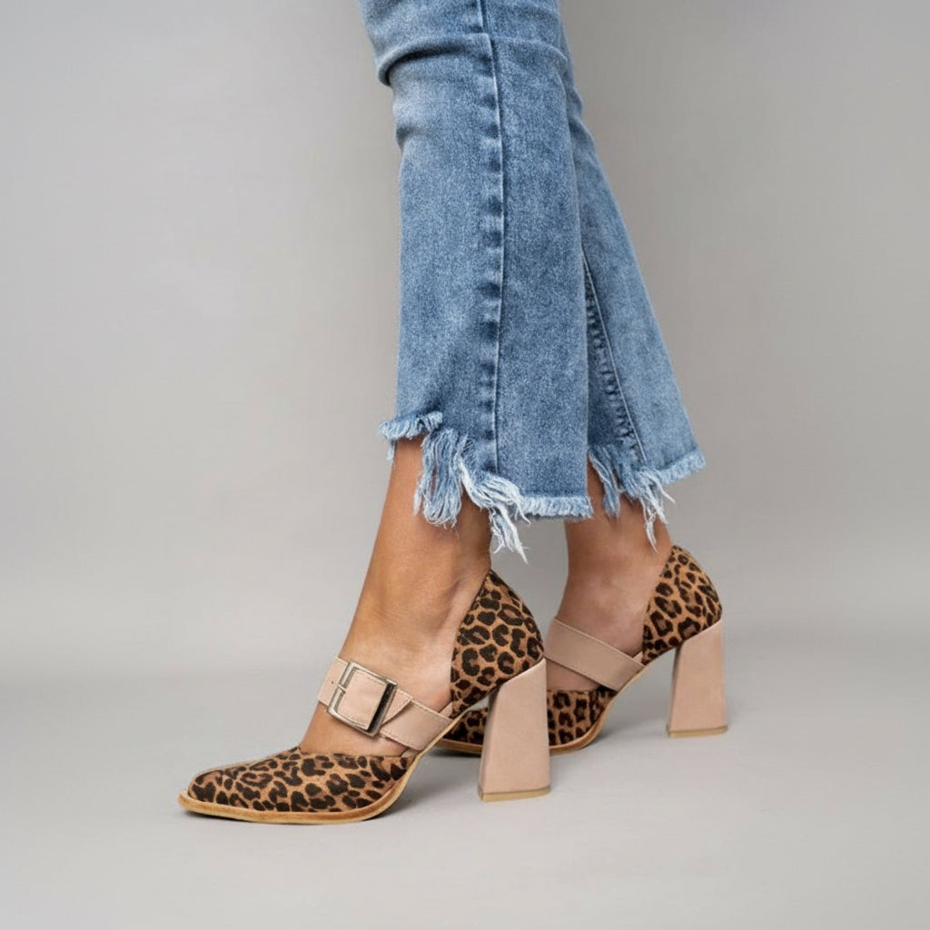 Timeless Elegant Real Leather Heels