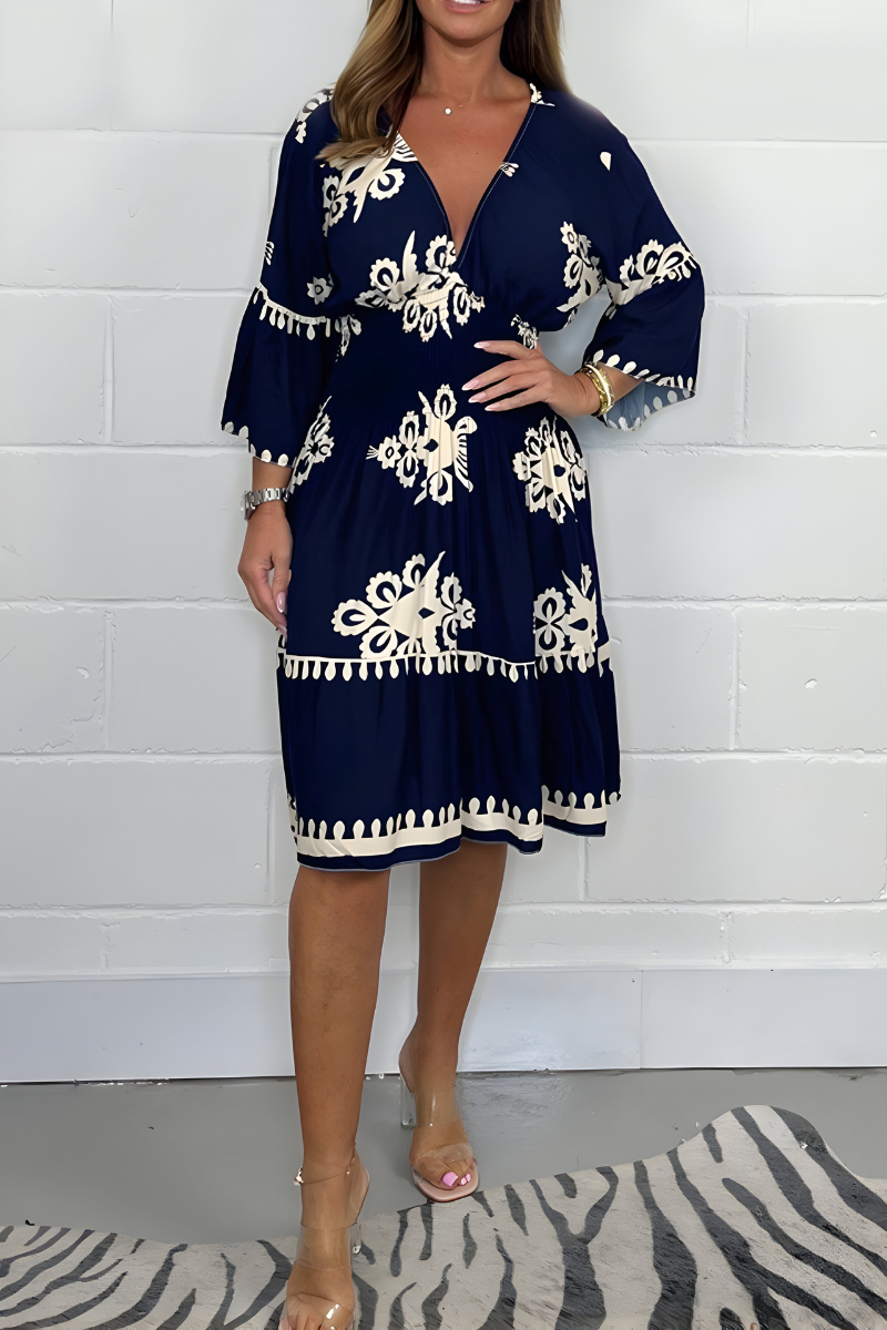 IVY™ | Boho Dress Midi Effortless Grace & Style