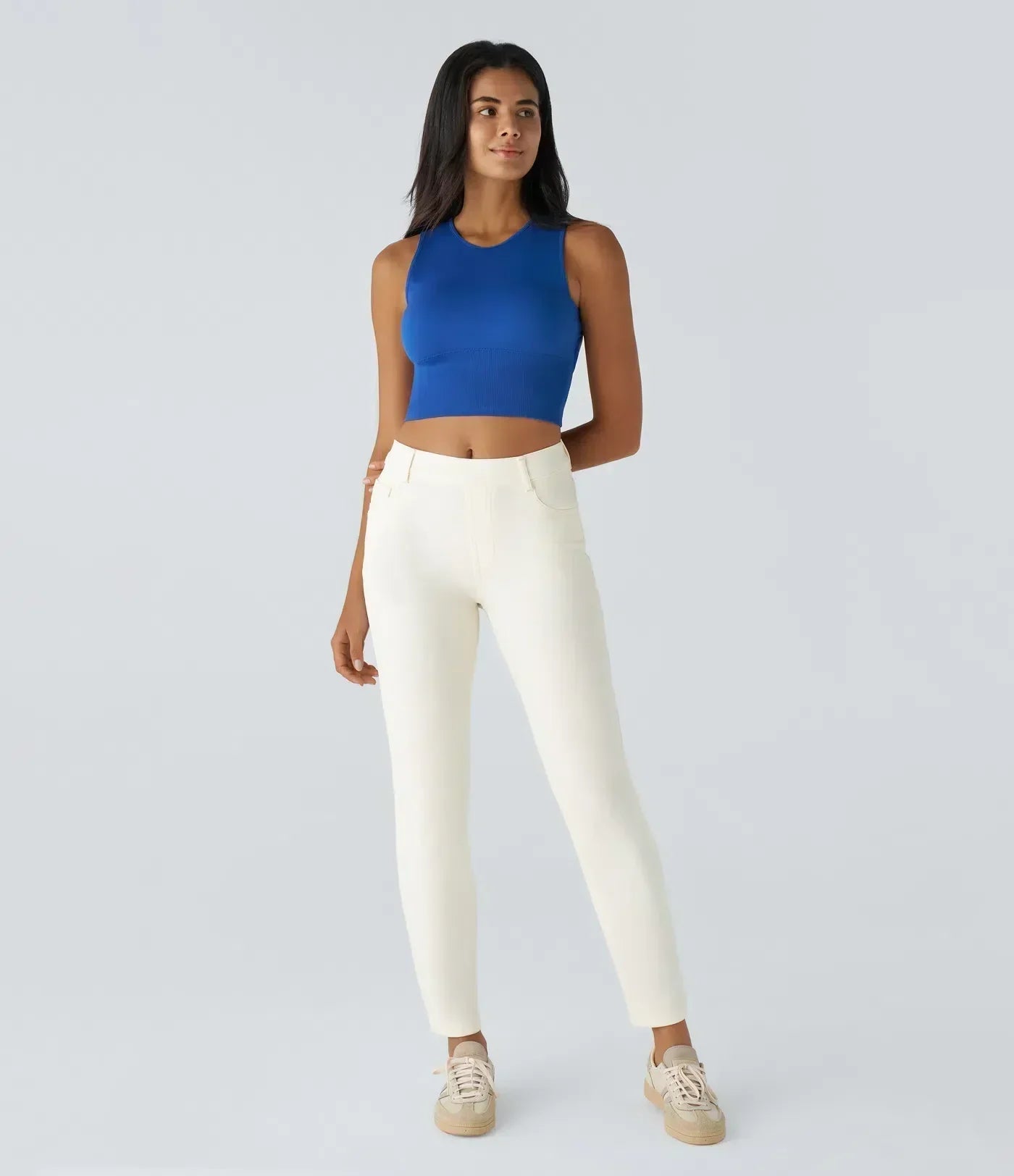 RAFFAELLA | High Waist Ultra Comfortable Pants with Casual Chic Style