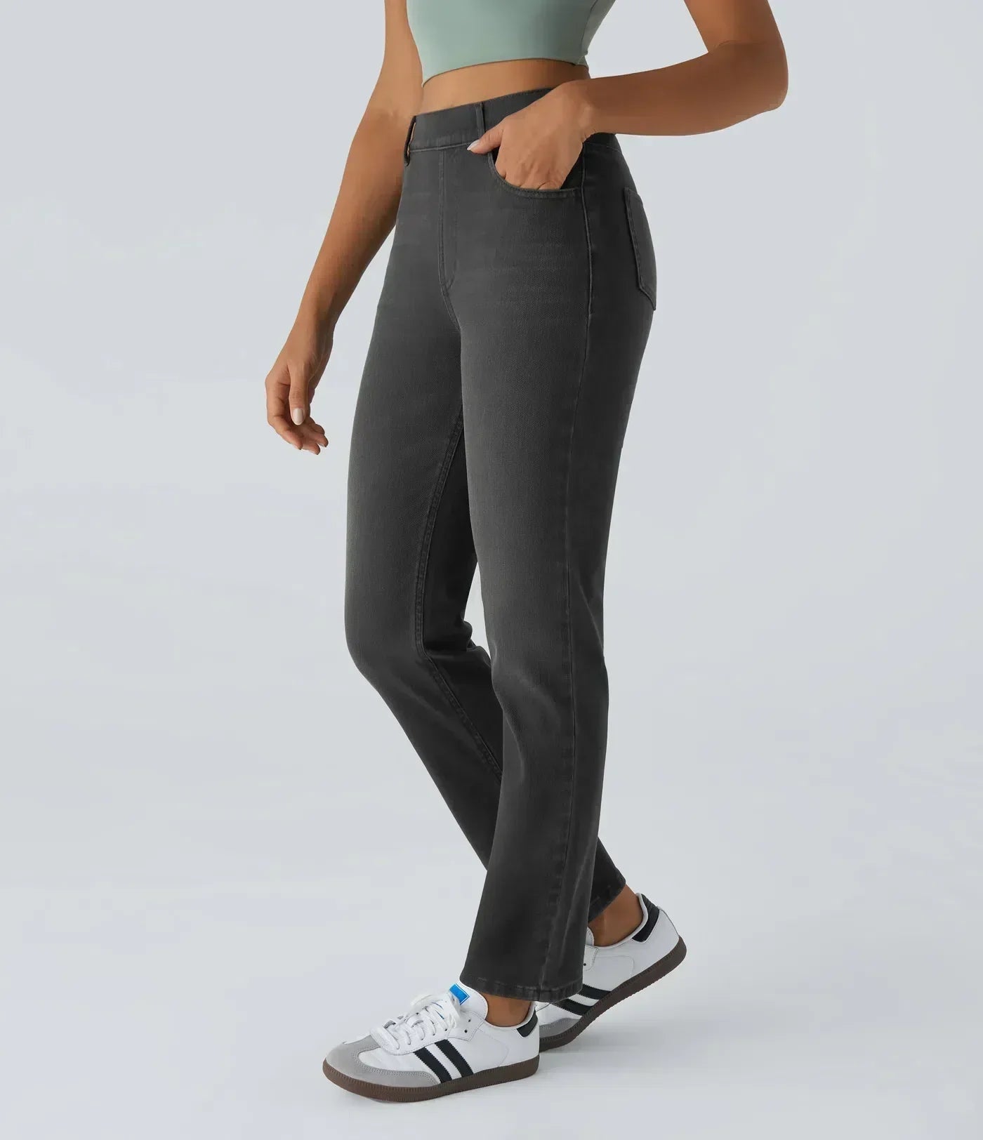 RAFFAELLA | High Waist Ultra Comfortable Pants with Casual Chic Style