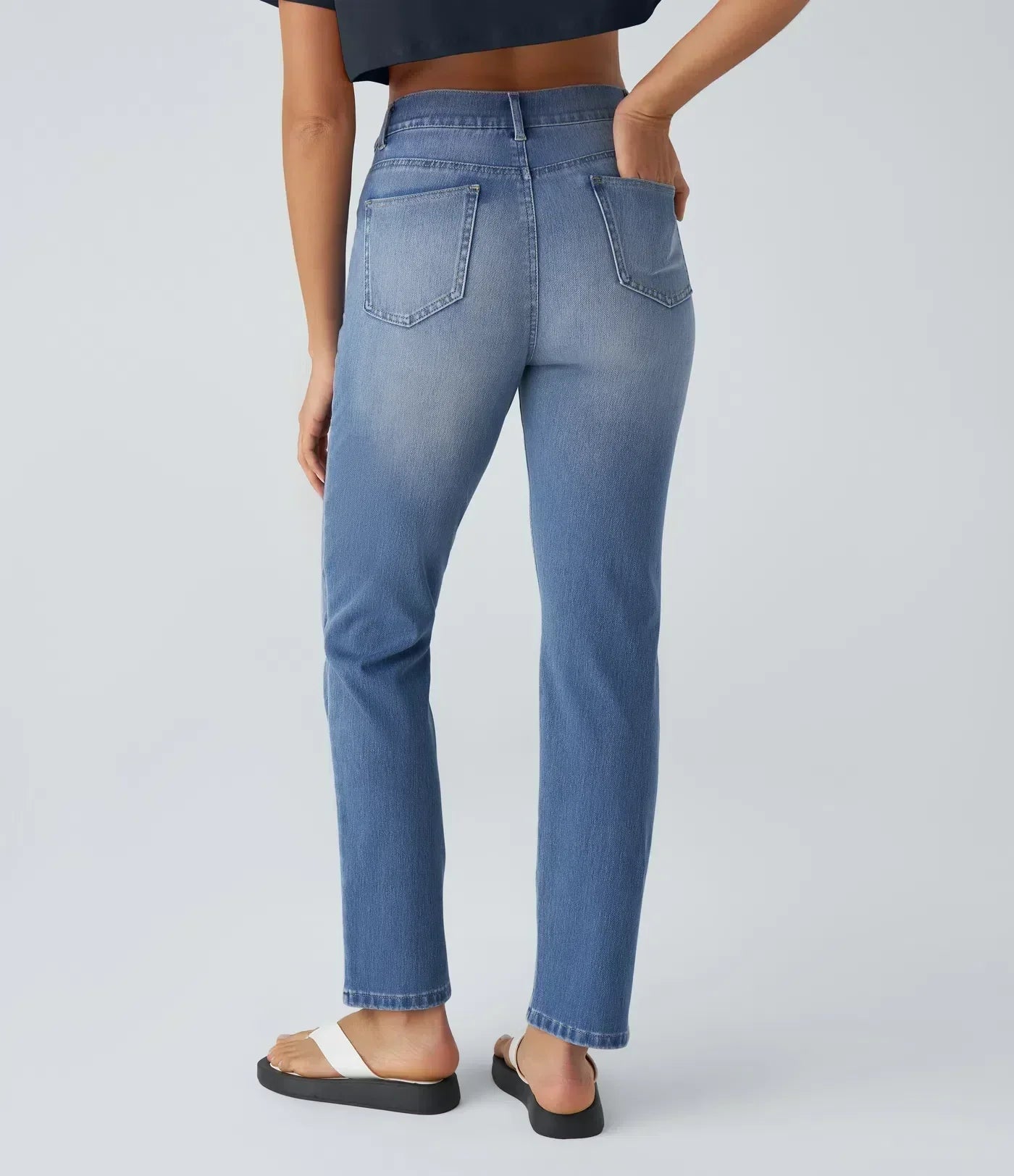 RAFFAELLA | High Waist Ultra Comfortable Pants with Casual Chic Style