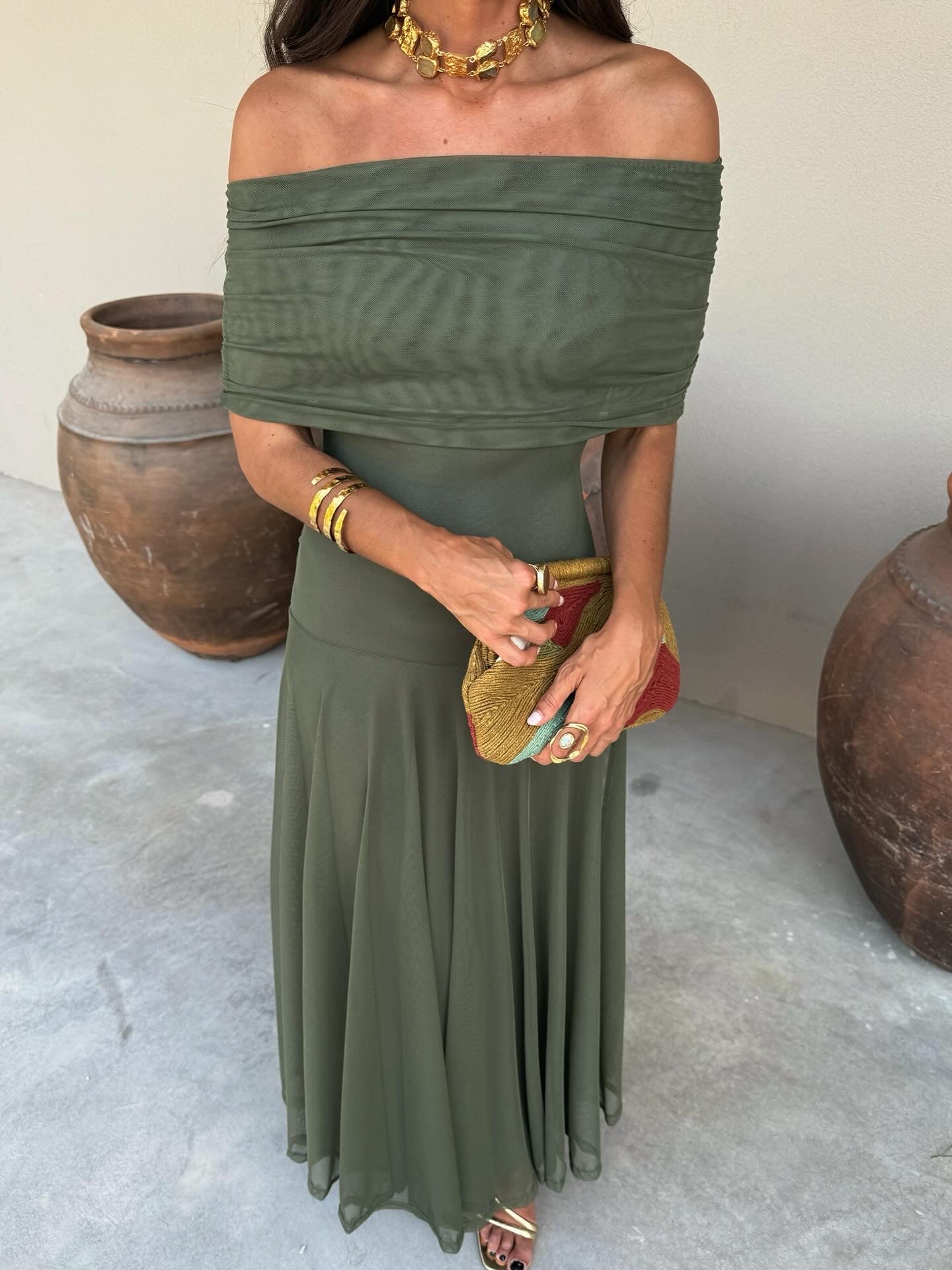 Long Toledo Dress