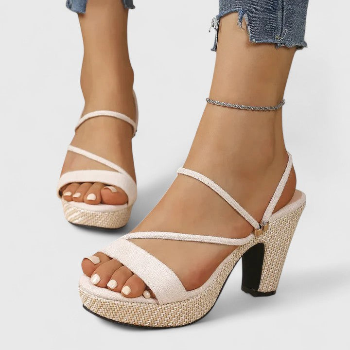Luxe Sophisticated Real Leather Heels