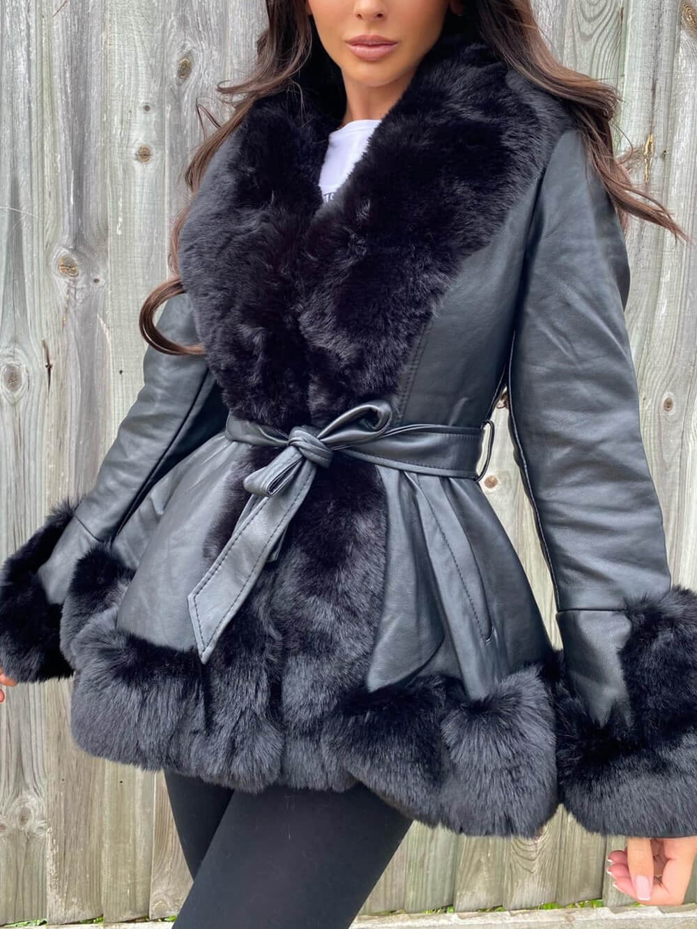Freya Coat with Belt