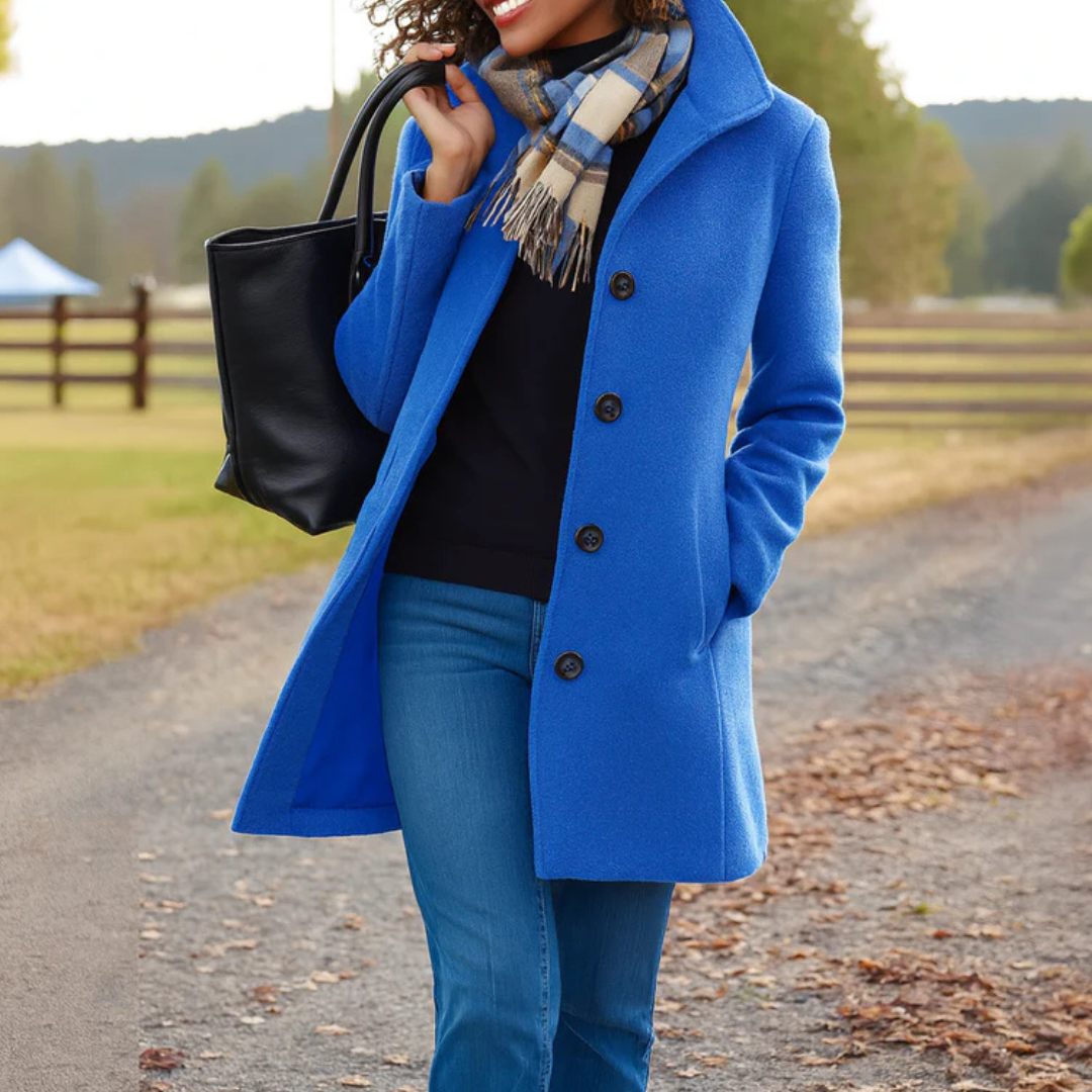 ADRIANA | Elegant Coat with Embracing Warmth and Timeless Style