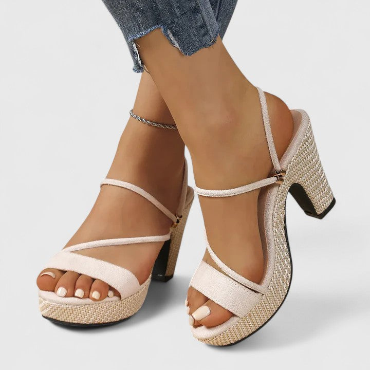 Luxe Sophisticated Real Leather Heels
