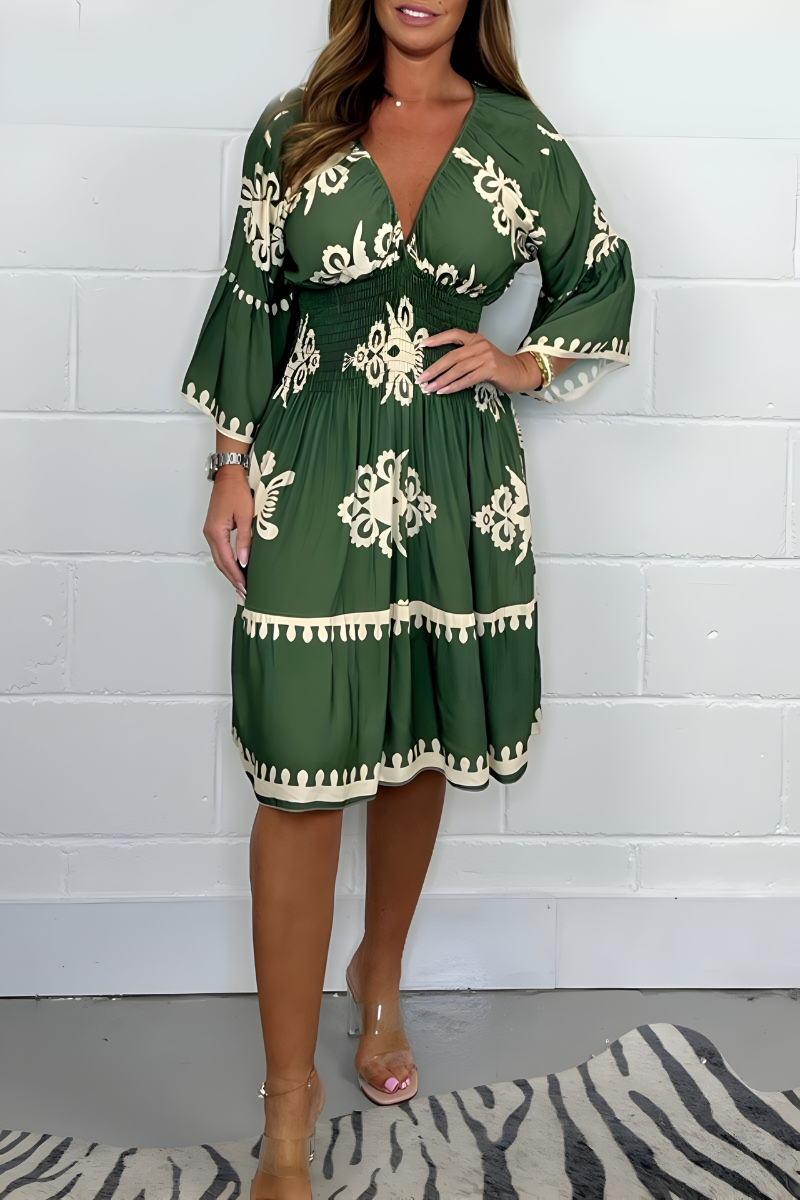 IVY™ | Boho Dress Midi Effortless Grace & Style