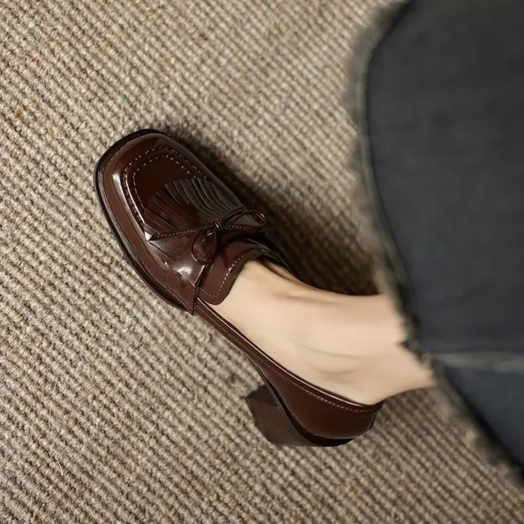 Loafer Real Leather Pumps