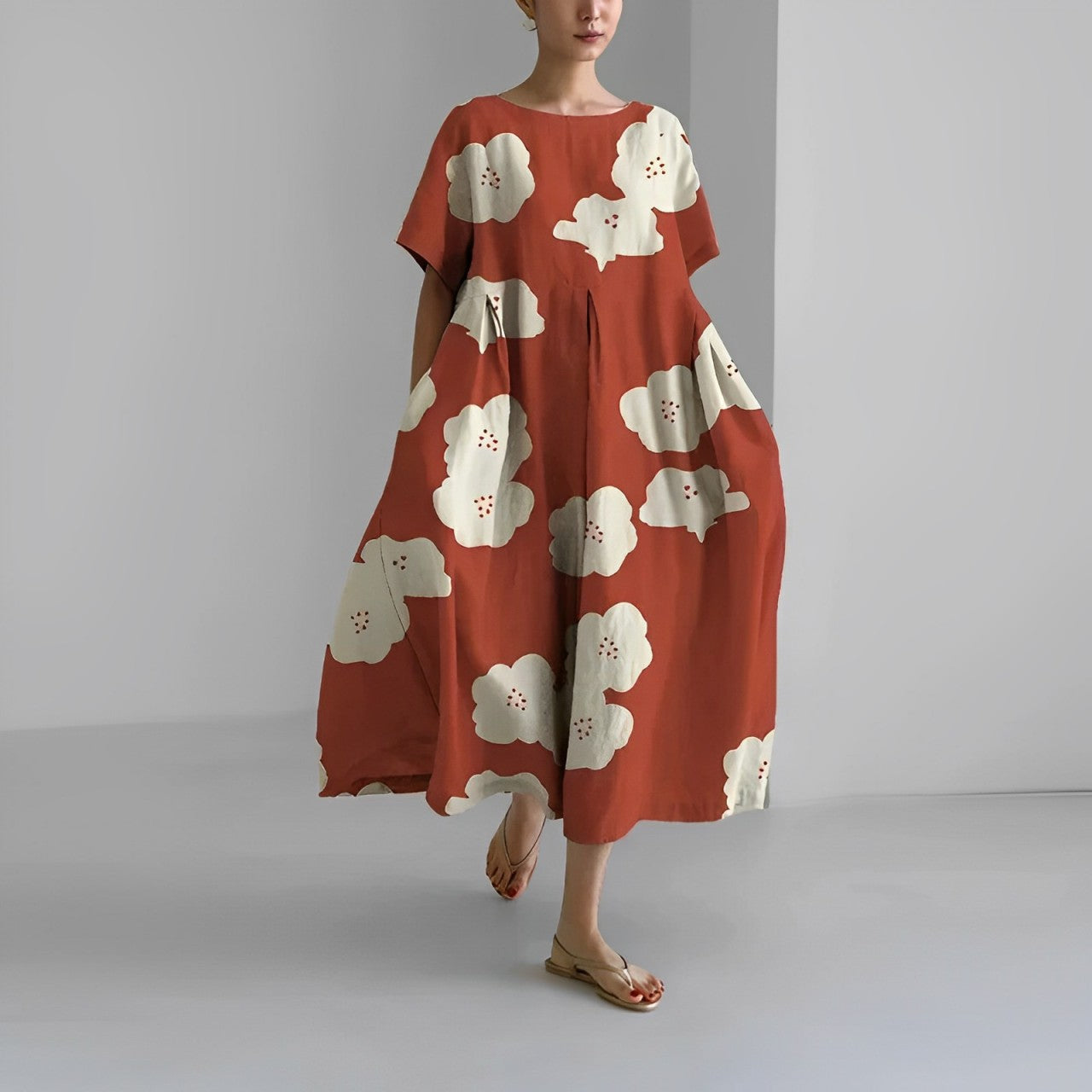 CÉLESTINE | Bohemian Flower Dress for a Natural and Romantic Style