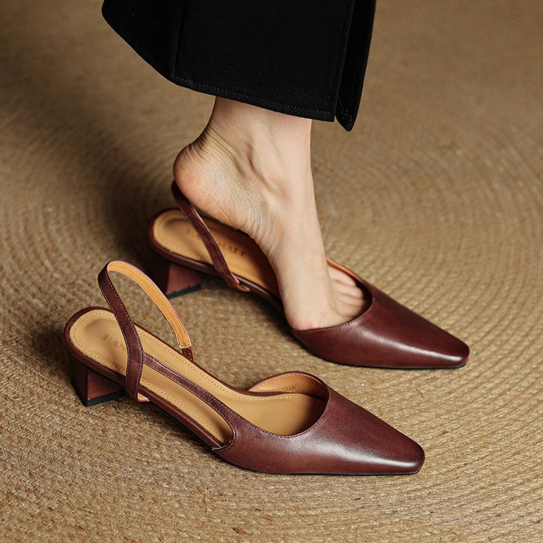 Arlise Leather Pumps