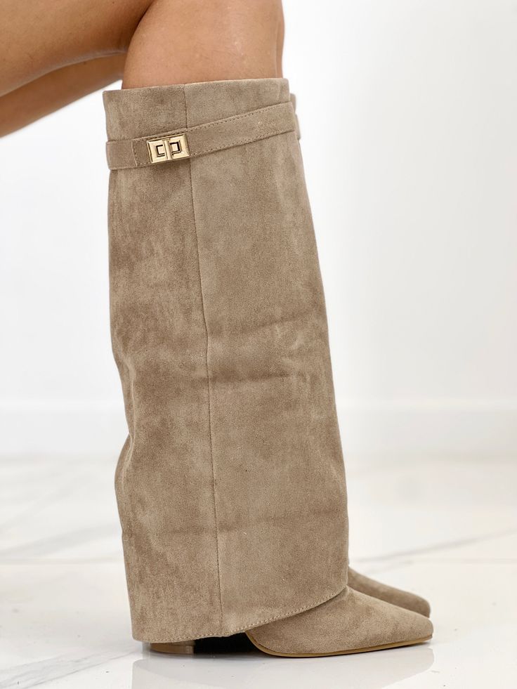 SERENA™ - Shark Leather Boots