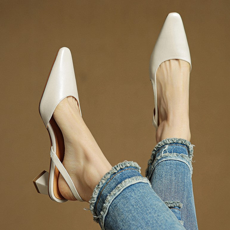 Arlise Leather Pumps