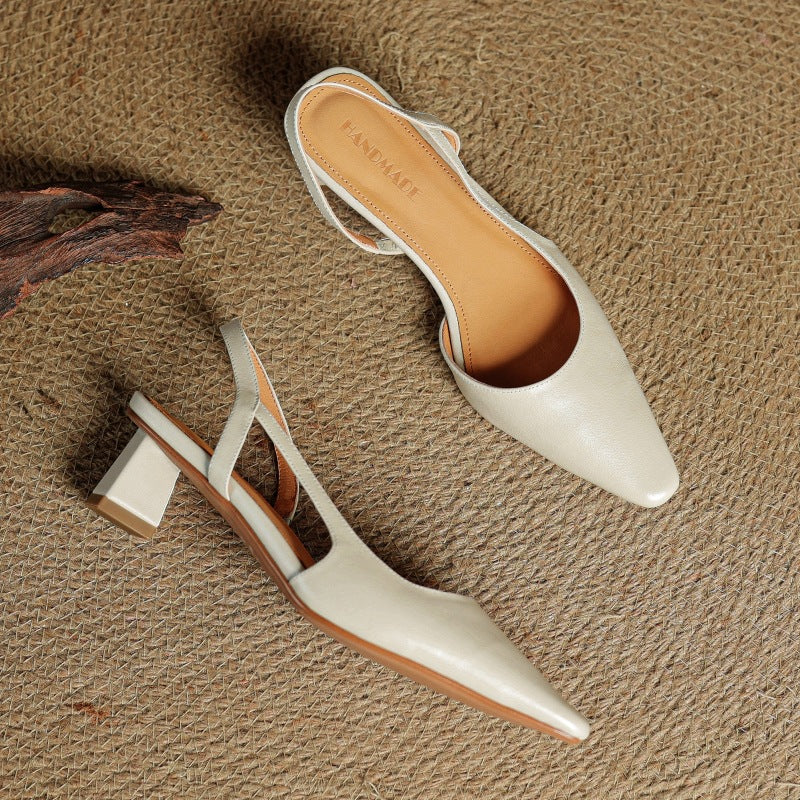 Arlise Leather Pumps