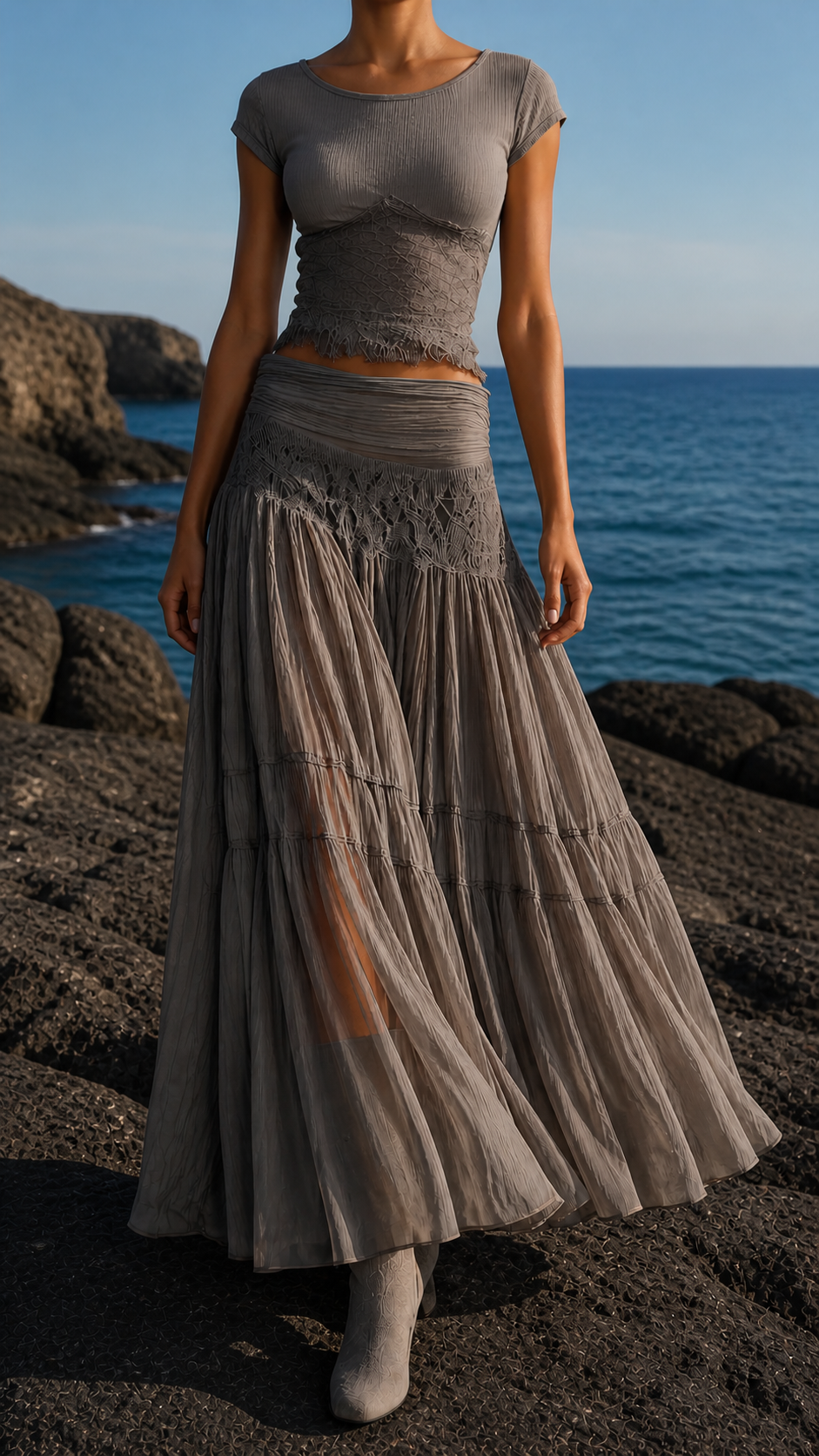 JULIETTE Top and Skirt Set