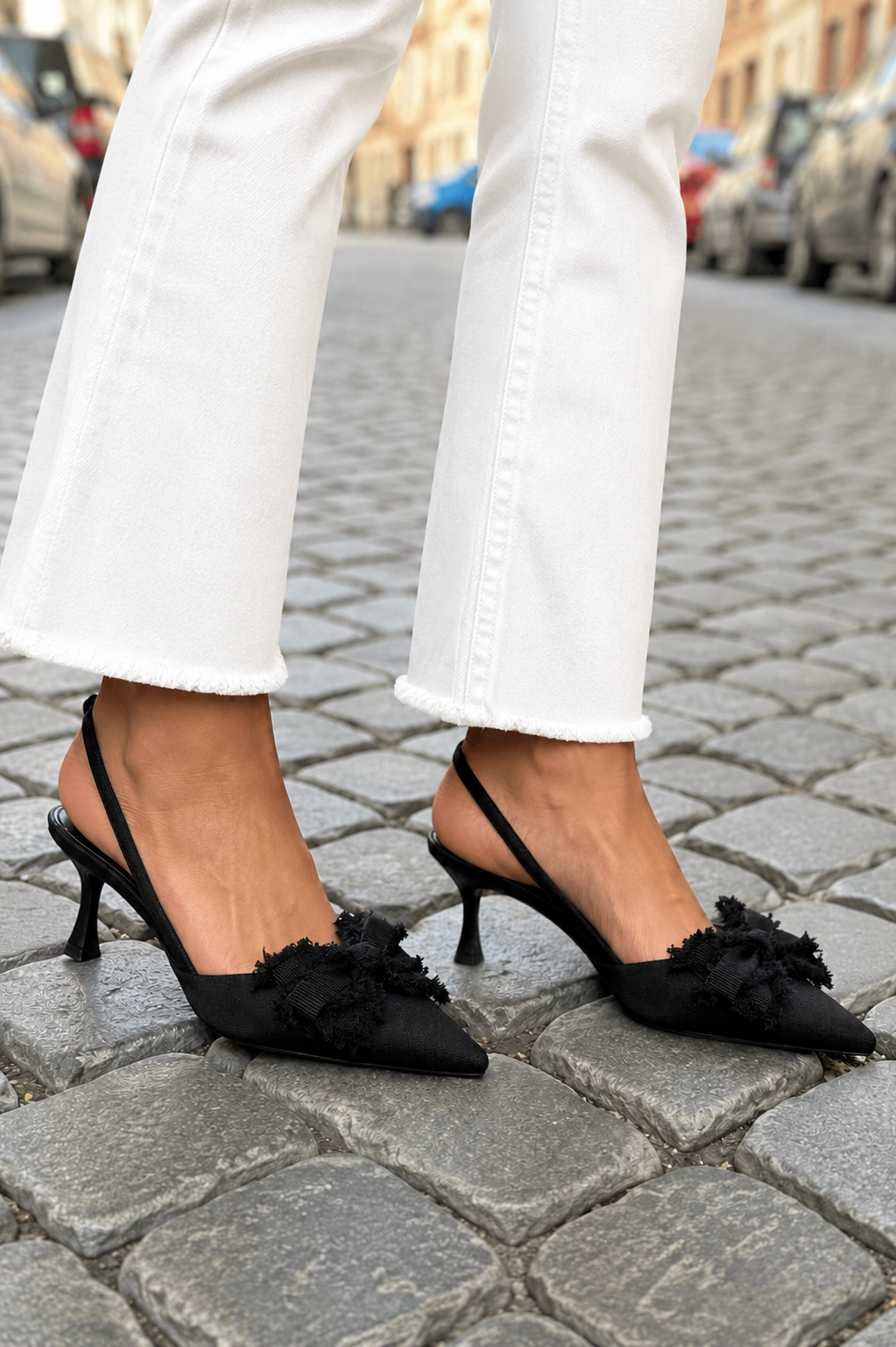 Clarissa | Luxury Flower Heels