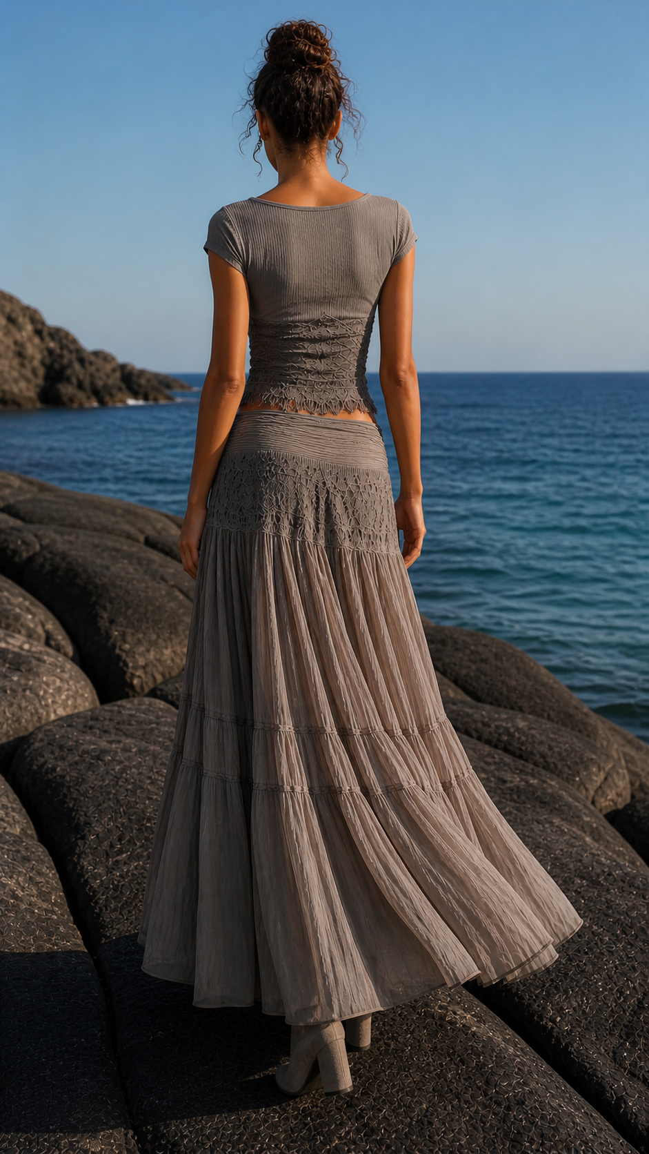 JULIETTE Top and Skirt Set