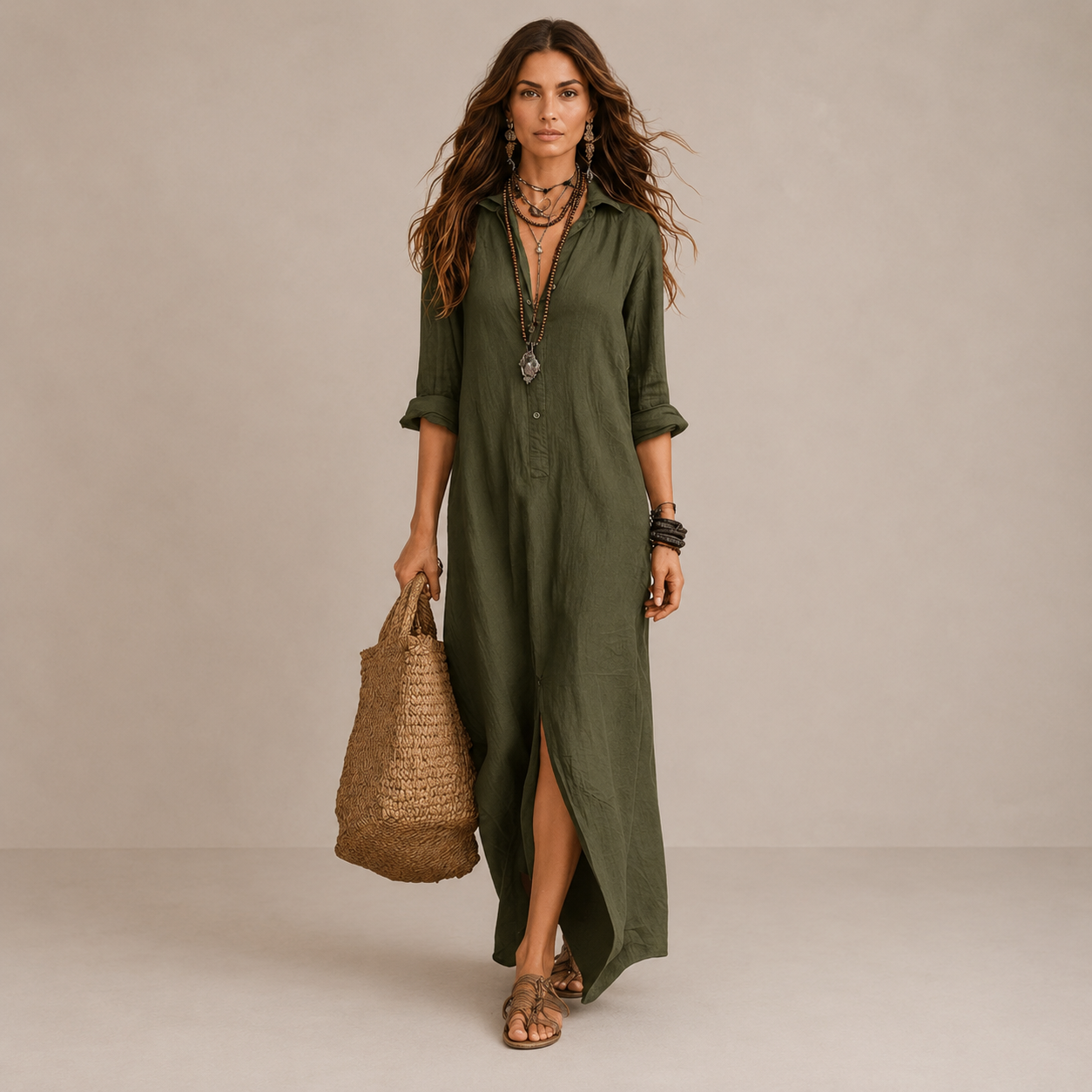 SOLINE | Maxi Dress