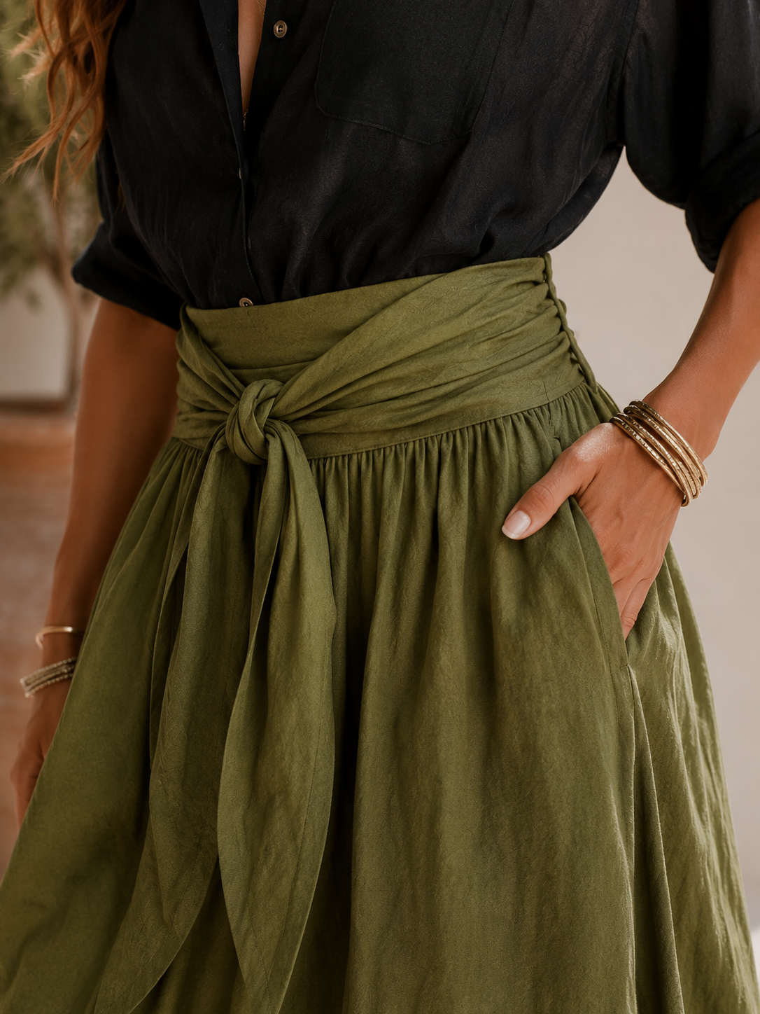 PALERMO Set: Skirt and Shirt