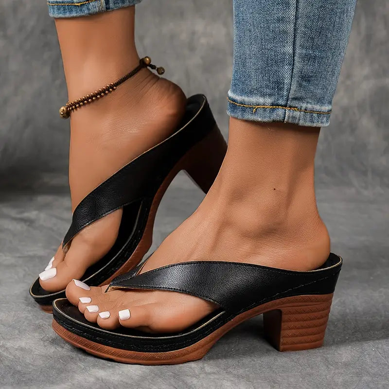 STELLA | Orthopedic Heel Sandals for Effortless Support & Timeless Chic