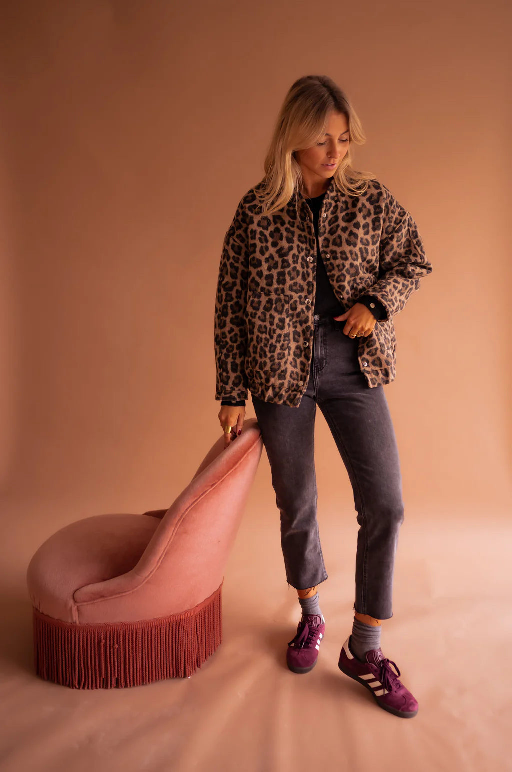 DANIELA | Leopard Print Versatile Jacket