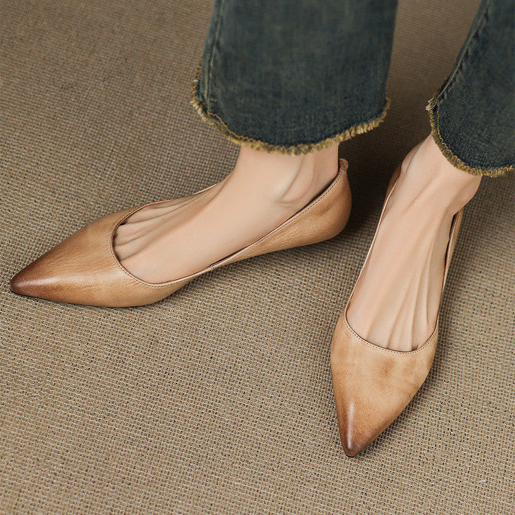 Genuine Leather Ballerinas Arla
