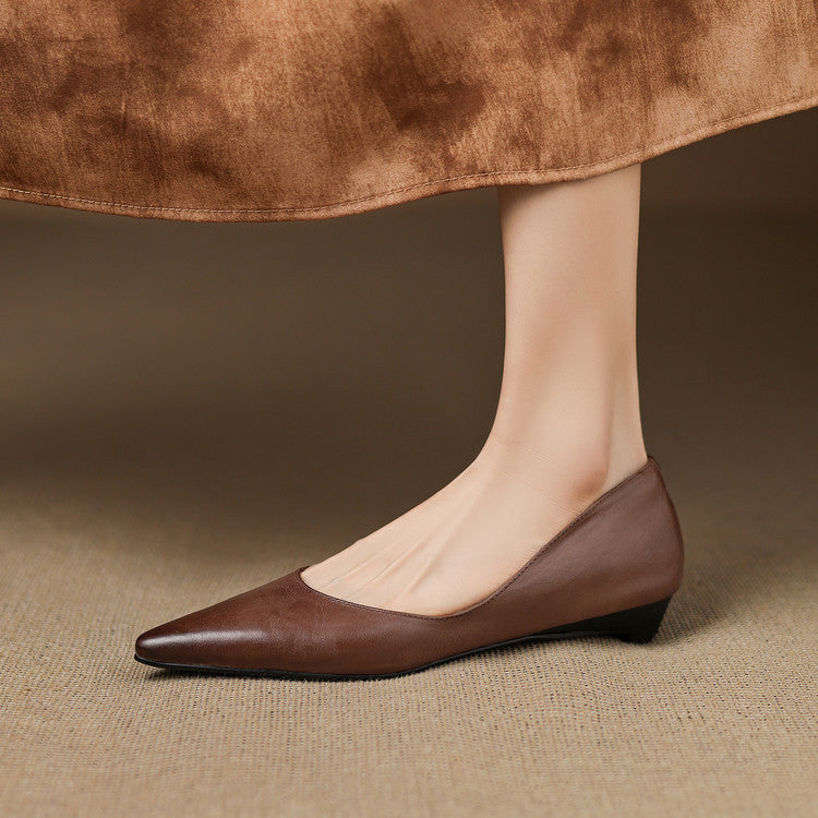 Genuine Leather Ballerinas Arla