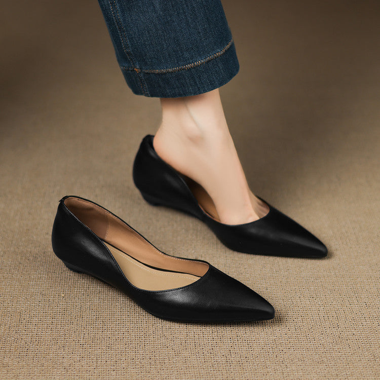 Genuine Leather Ballerinas Arla
