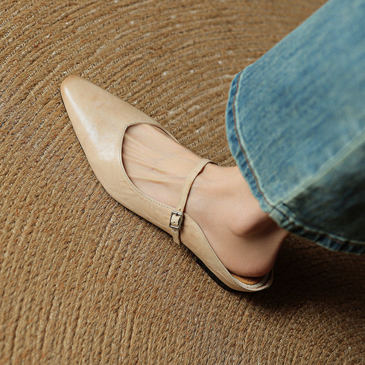 Renata | Mules in Genuine Leather