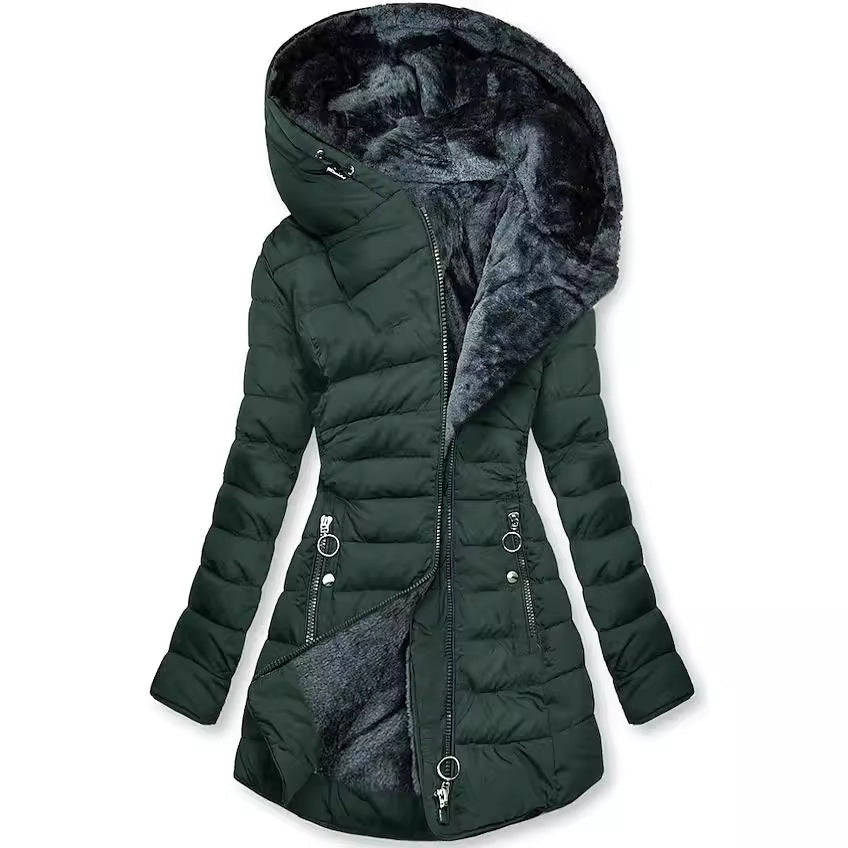 Giulia | Long Winter Coat with Thermal Protection and Elegant Daily Style