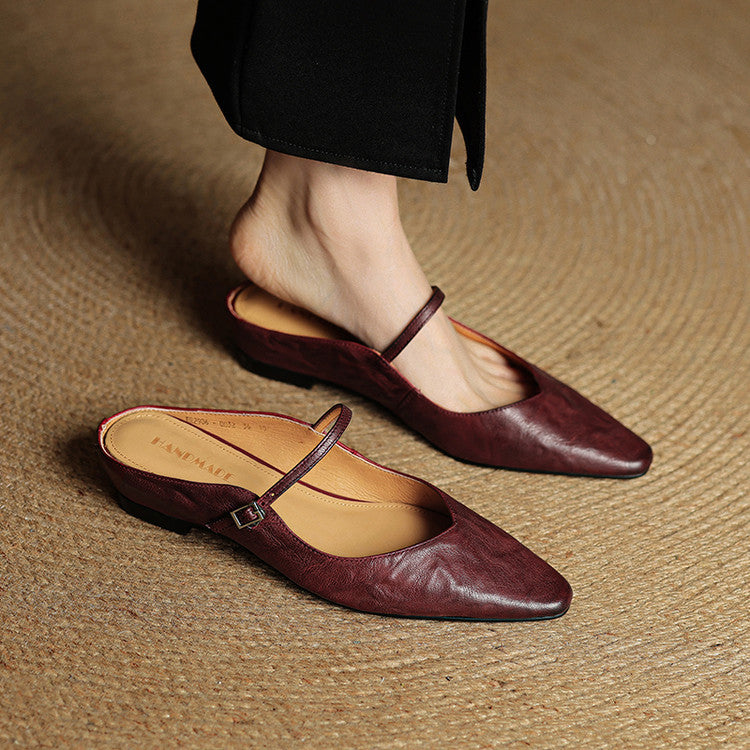 Renata | Mules in Genuine Leather