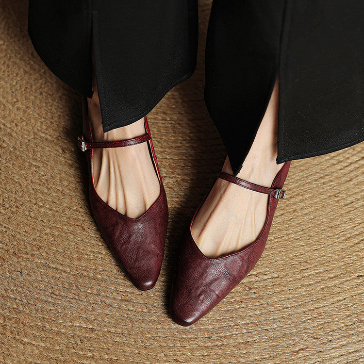 Renata | Mules in Genuine Leather
