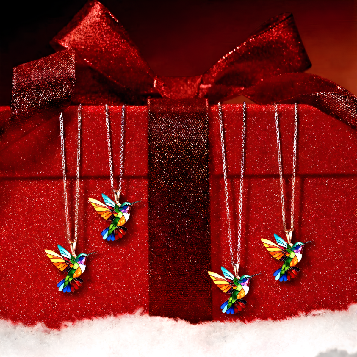 FLEUR™ | Hummingbird Jewelry Set with Elegant Lightness and Meaningful Style