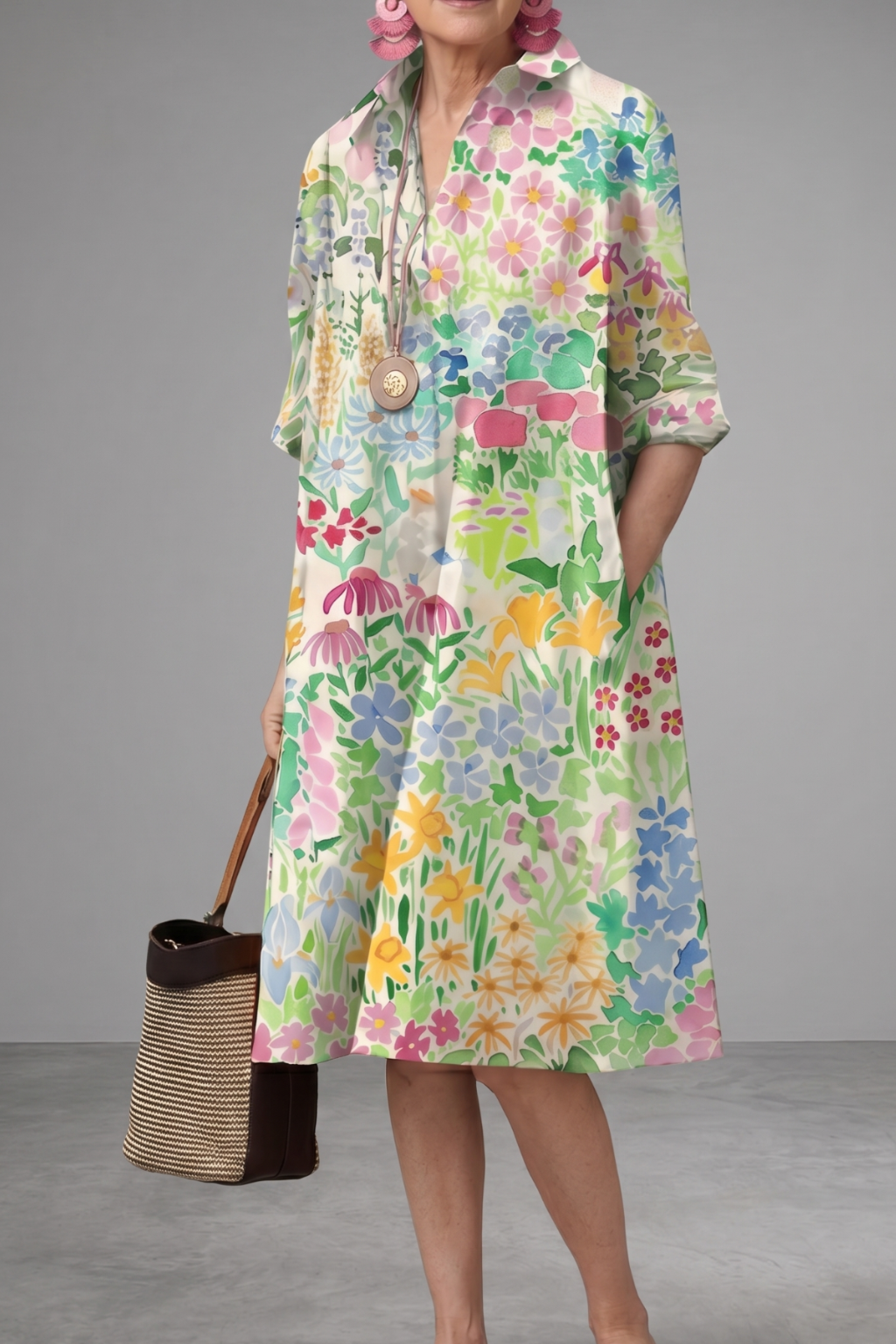 Paige | Elegant and refined midi dress